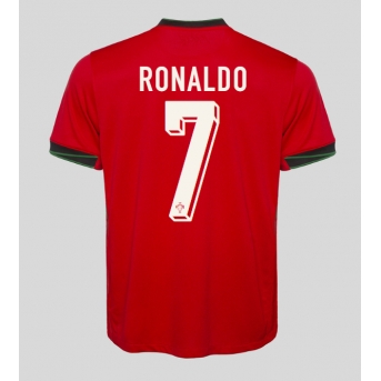 Portogallo Cristiano Ronaldo #7 Maglia Gara Casa Repliche Europei 2024